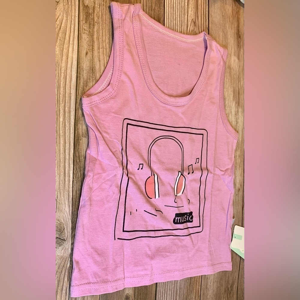 Sleeveless Top with Stretch Pants for Toddler Girl - Picture 3 of 3